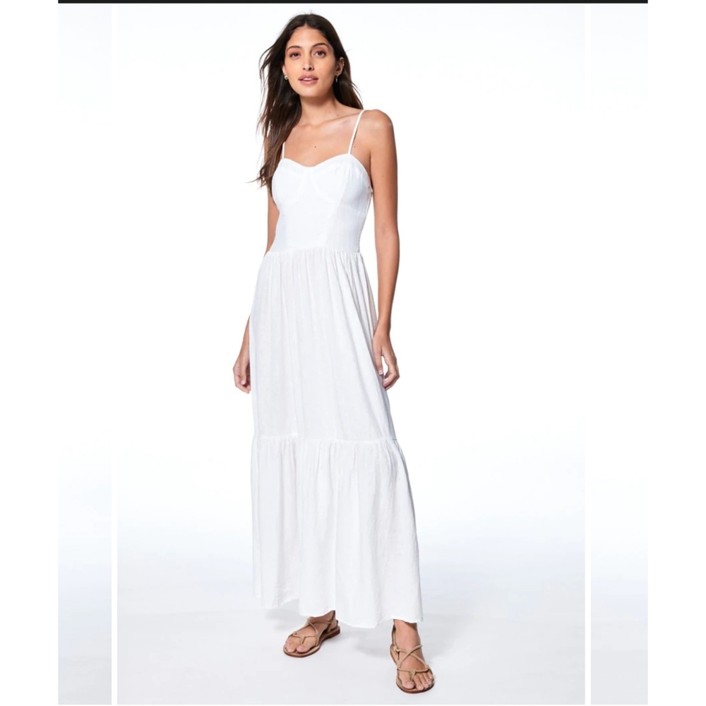 Young Fabulous & Broke White Maxi Dress